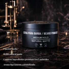 Pomada Negra Para Barba 250 Ml Barbers®