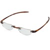 Visualites Vis2 VIS2TOR20 Rimless Reading Glasses, Tortoise, 48 mm