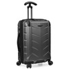 Traveler's Choice Silverwood II Hardside Expandable Spinner Luggage, Gray-Out of