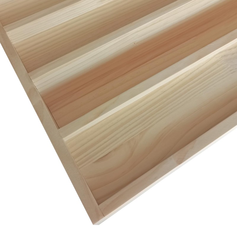 Wood Acoustic Diffuser Panel QRD Wood Acoustic 7-Well Quadratic Residue