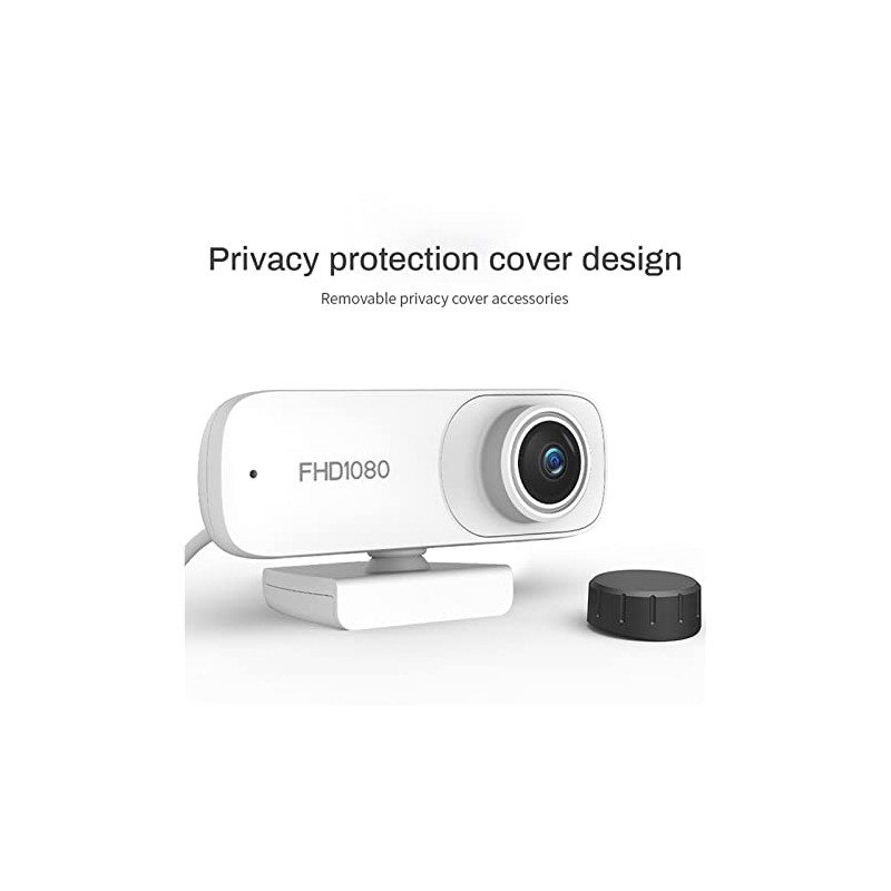 Web Camera Autofocus 1080P Webcam Cover HD Web Camera with