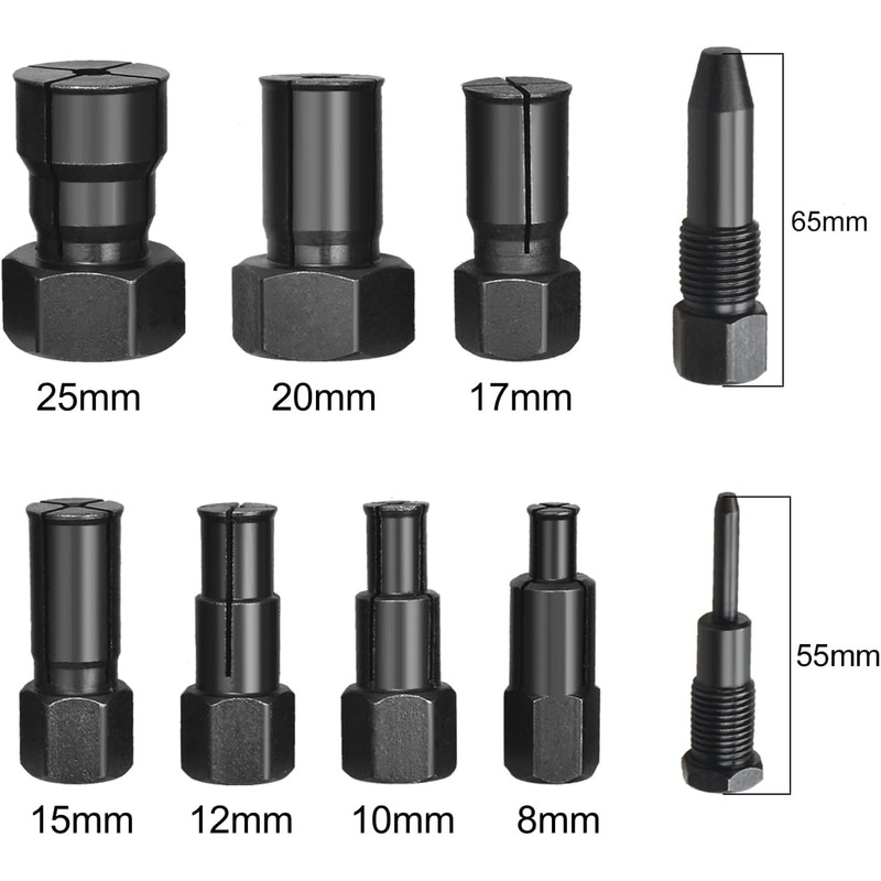 MoEnergy 10 Piece Motorcycle Blind Internal Inner Insert Inside Bearing
