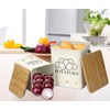 Xbopetda Potato Onion Storage Bin, Kitchen Storage Canister Set of