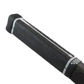 Black Fusion Z Hockey Replacement Grip - Multiple Colours Available (Black/White Drip)