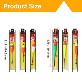 UENXRXE Pack of 6 Fishing Float, Trout Swimmer, Float for Fishing, Balsa Wood Float, Trout, Cork, Fishing Plugs, Fishing Set with Float, Fishing Accessories, Fishing Accessories