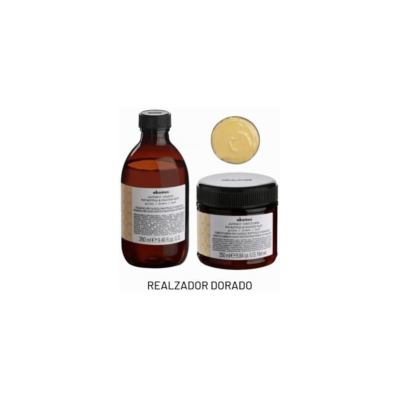 Davines Alchemic Shampoo, Golden, 9.46 fl. oz.