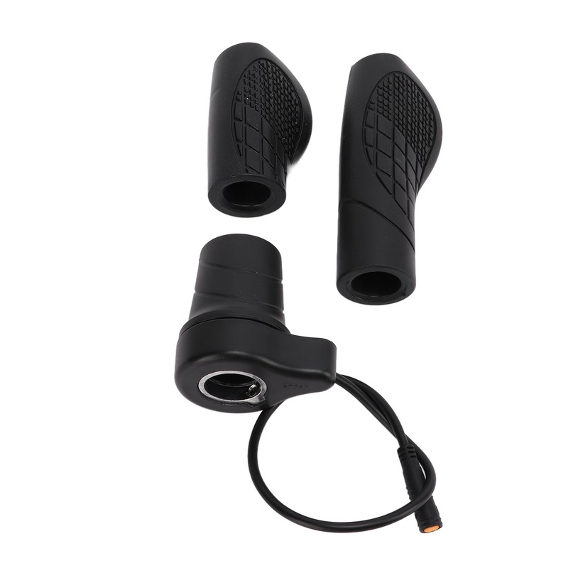 Electric Bicycle Twist Throttle Left 22.2mm Waterproof Throttle Grips for
