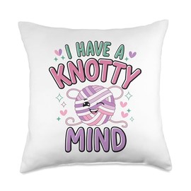 Crochet Crocheting Throw Pillow