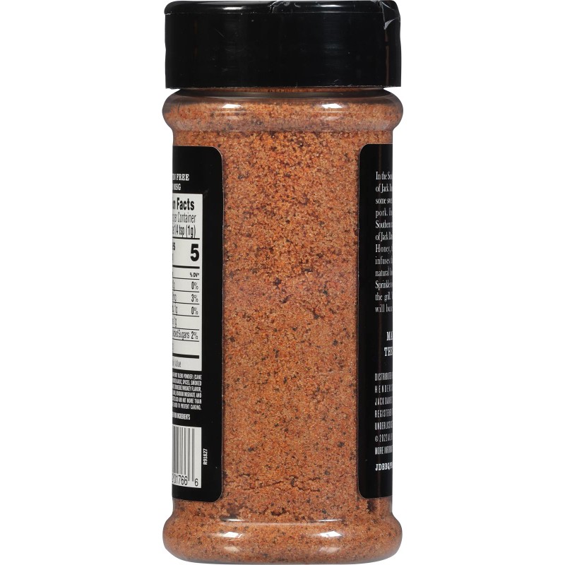 Jack Daniel's Seasoning Jack's Honey BBQ 6.3 oz (Pack of