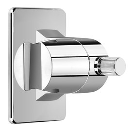 DUOJIN Shower Head Holder, No Drilling, Adjustable Shower Holder, Stainless Steel Holder for Bathtub and Shower, 360° Rotatable