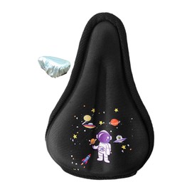 Harilla Cartoon Kids Bike Seat Cover Seat Cushion Cover Seat Protector Bike Saddle Covers Breathable Memory Foam Bike Seat Cover Child Bike Accessories for Kids Boys Girls, S Astronaut
