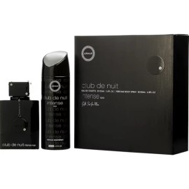 Armaf Club De Nuit Intense Man EDT 3.6 oz + Body Spray 6.8 oz | For Men