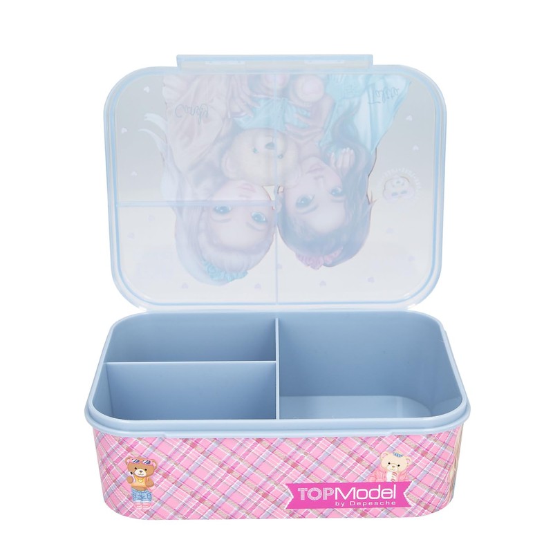 Depesche TOPModel Team Teddy 13255 Lunch Box in Pink with