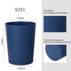 UUJOLY Small Trash Can Wastebasket Garbage Can Container Bins for
