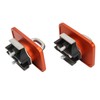 2pcs Stainless Steel Bull Ring Truck Bed Side Tie Down