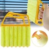 AOCEAN 4 Pcs Blind Cleaner Duster Tool 7-Finger Dusting Cleaner