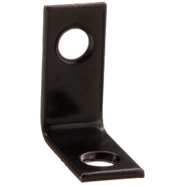 National Hardware N266-479 115BC Corner Braces in Black finish,1" x 1/2"