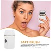 Minkissy Electric Facial Brush Face Scrubber for Pores Cleansing Exfoliating