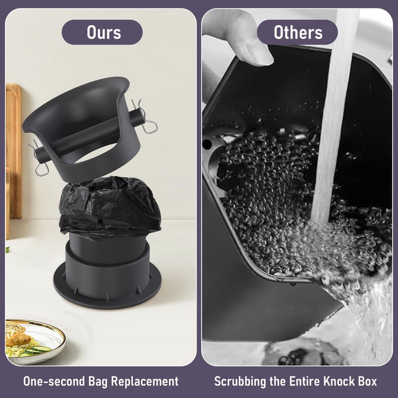 4L 20 Pucks Knock Box Espresso Coffee Grounds Disposal and