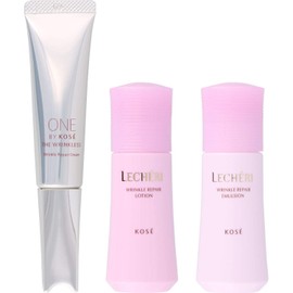 ONE BY KOSE (Old Product), The Linkless Limited Kit, 0.7 oz (20 g), Wrinkle Improvement Serum + Skin Care Trial Set