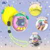 Tamagotchi Paradise 専用ケース カラーバック＆クリアフロント PC 保護ケース チェーン & ストラップ付き ボタン保護