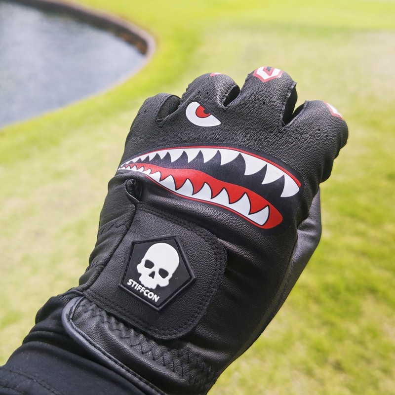 FLUO JAWBREAKER BLACK Mens Golf Glove Left Hand Jawbreaker Black