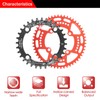 BESNIN 104 BCD Chainring Round 30/32/34/36/38/40/42/44/46/48/50/52 Teeth Bicycle Chainring Narrow