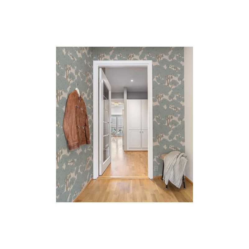 Tree Peel and Stick Wallpaper - Forest Jungle Waterproof Mural