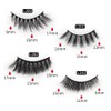 SHIDISHANGPIN 16 Pairs Black Eyelashes Natural Long Multilayer Fluffy Eyelashes
