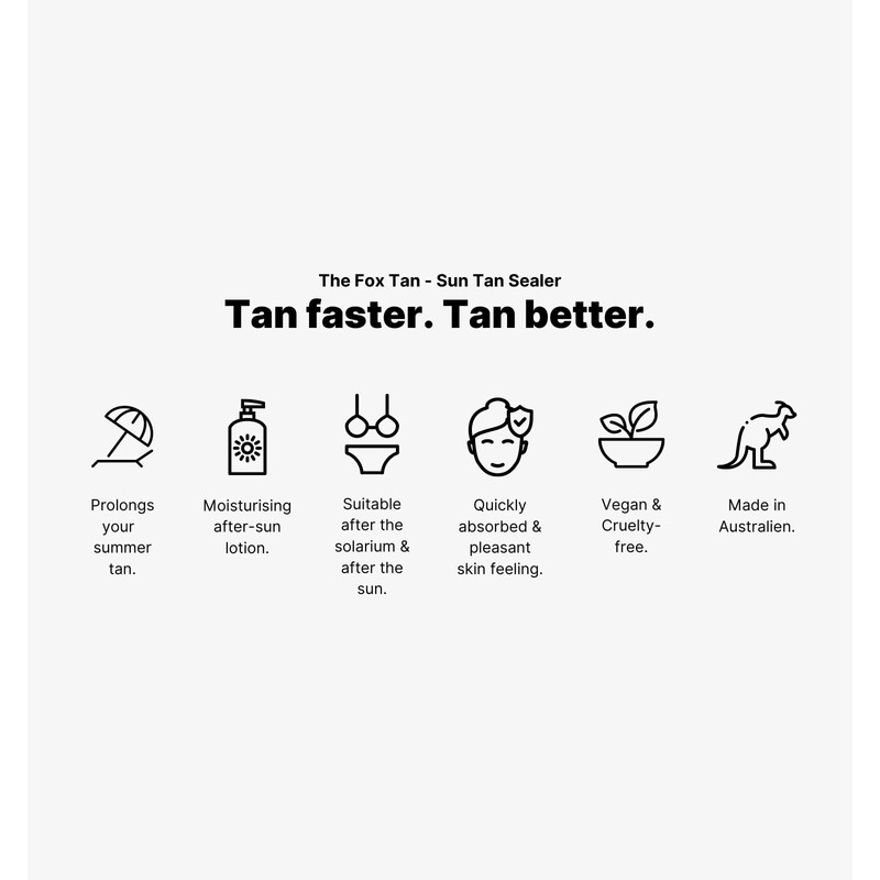 The Fox Tan - Sun Tan Sealer - After Sun