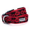The Worthy Dog Poppies Dog Collar, Adjustable High Density Nylon