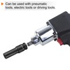 sourcing map 12-Point Deep Impact Socket 1/2 Inch Drive 12mm