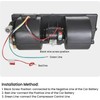 Air Conditioning Evaporator Assembly, 12V 2 Vents 3 Speed Max