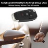X AUTOHAUX Key Shell Case Keyless Entry Remote Key Fob