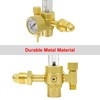 Zistel CO2 Argon Regulator Argon Flow Meter Gas Regulator Gauge