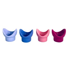 Tupperware Set of 2 Junge Wave Egg Cups Blue Purple Pink Egg Cups Egg Cosy