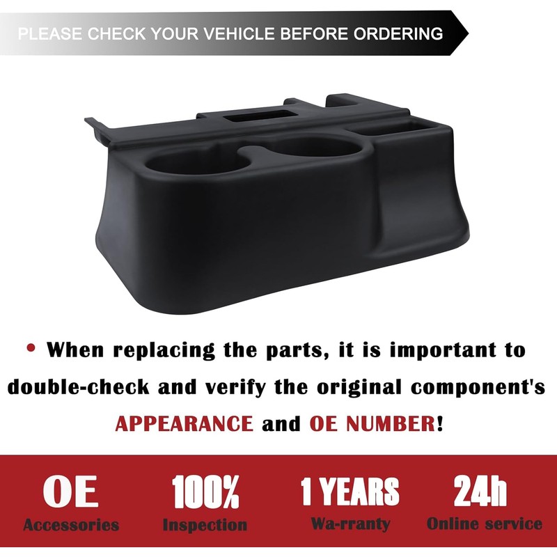 TQPONLY Cup Holder Attachment for Center Console | Compatible with
