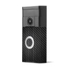 MightySkins Carbon Fiber Skin for Ring Video Doorbell - Black