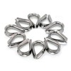 10x Wire Rope Thimbles for 6 mm Cable Stainless Steel