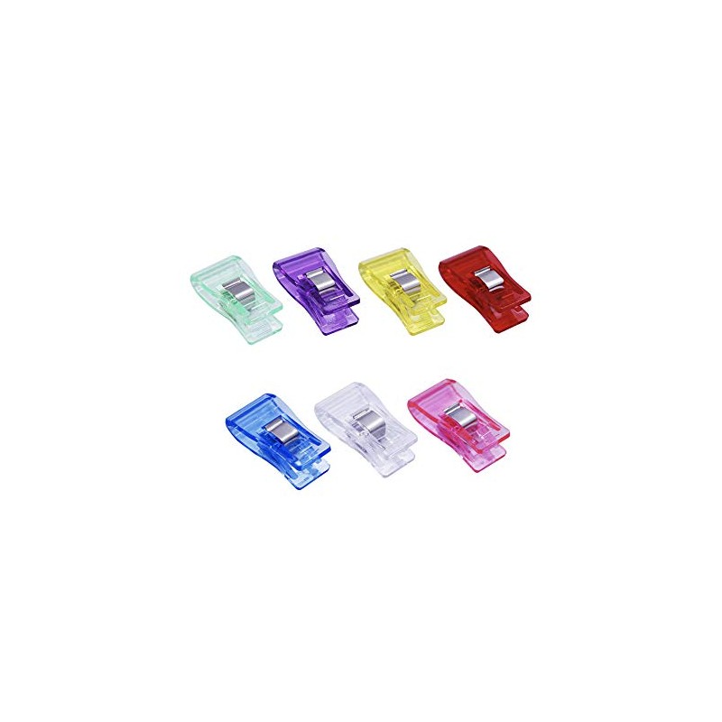 UnnormalS Temporary Clip Plastic Sewing Supplies 7 Mixed Colors (Pack
