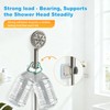 Hibbent 2 Pack Shower Head Holder, Strong Adhesive and Waterproof