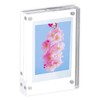 MYFEELGAGA Acrylic Photo Frame, Instax Mini Block Type, Magnet Frame,