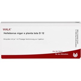 Hellleborus Niger e Planta Tota D 12 Ampoules 10 x 1 ml