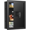 33.46" Tall Fireproof Wall Safes Between the Studs 16" Centers,