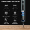 STREBITO Electric Screwdriver 155 in 1 Mini Electric Screwdriver Set,