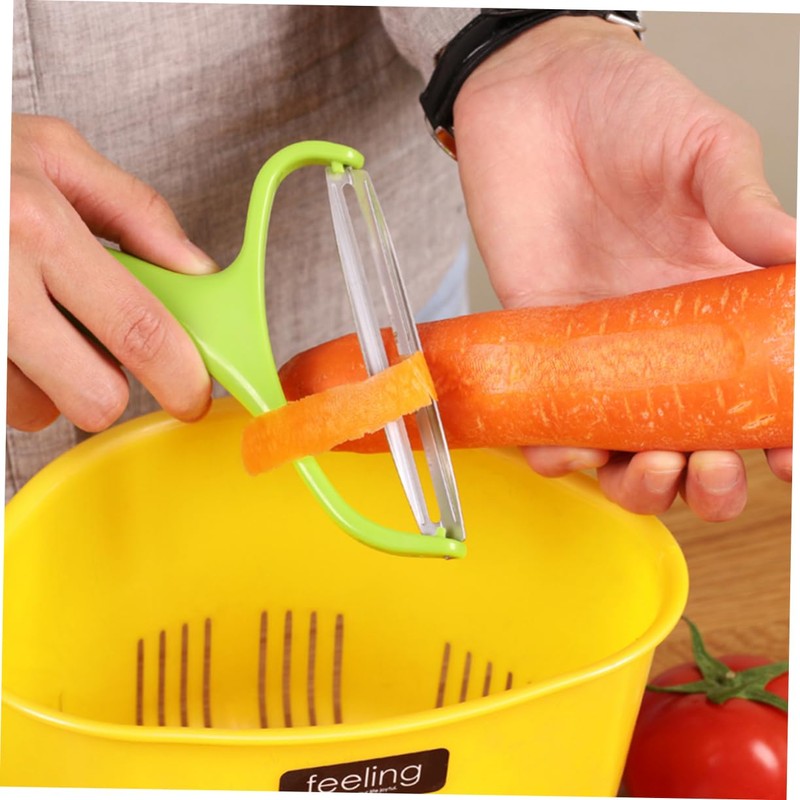 LABRIMP Fruit Vegetable Peeler Set y Peeler Stainless Steel for