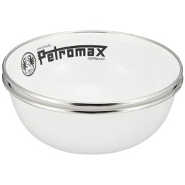 PETROMAX 12893 Enamel Bowls for Outdoor Camping (2 Pack), White