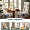 Dioxide Dining Chair Slipcovers, Removable Washable Dining Chair Covers Set