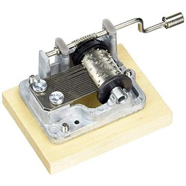 Fridolin HAVA Nagila Welt Hit Mini Rotary Organ/Music Box Crank Mechanism World Hit