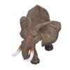 Elephant Figurine Model Vivid Details High Simulation Elephant Model Ornament